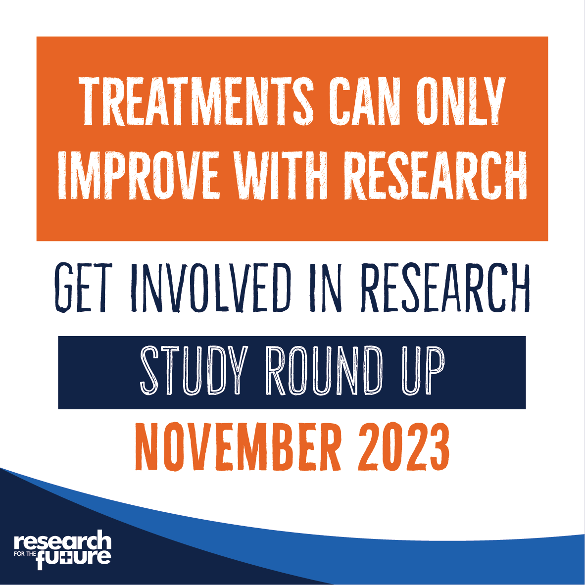 Research for the Future (@research_future) on Twitter photo ๐ฉ๐ผ๐น๐๐ป๐๐ฒ๐ฒ๐ฟ๐ ๐ป๐ฒ๐ฒ๐ฑ๐ฒ๐ฑ ๐๐ผ ๐๐ฎ๐ธ๐ฒ ๐ฝ๐ฎ๐ฟ๐ ๐ถ๐ป ๐ก๐๐ฆ ๐ฟ๐ฒ๐๐ฒ๐ฎ๐ฟ๐ฐ๐ต
This month we're supporting a number of studies, including:
ยท NURTURE GM (pregnancy)
ยท EXTOD-Immune (diabetes)
ยท CICERO (long COVID)
See our website for more info and to register your interest ๐ฉ๐ผ๐น๐๐ป๐๐ฒ๐ฒ๐ฟ๐ ๐ป๐ฒ๐ฒ๐ฑ๐ฒ๐ฑ ๐๐ผ ๐๐ฎ๐ธ๐ฒ ๐ฝ๐ฎ๐ฟ๐ ๐ถ๐ป ๐ก๐๐ฆ ๐ฟ๐ฒ๐๐ฒ๐ฎ๐ฟ๐ฐ๐ต
This month we're supporting a number of studies, including:
ยท NURTURE GM (pregnancy)
ยท EXTOD-Immune (diabetes)
ยท CICERO (long COVID)
See our website for more info and to register your interest