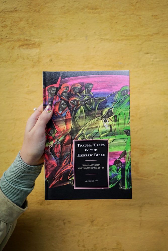 GIVEAWAY!
I’m giving away a copy of my book, “Trauma Talks in the Hebrew Bible,” to anyone, anywhere in the world, who enters!

Repost, share, or QT to officially put your name in the proverbial hat.
Deadline for entry is 11:59P (23:59) CET.