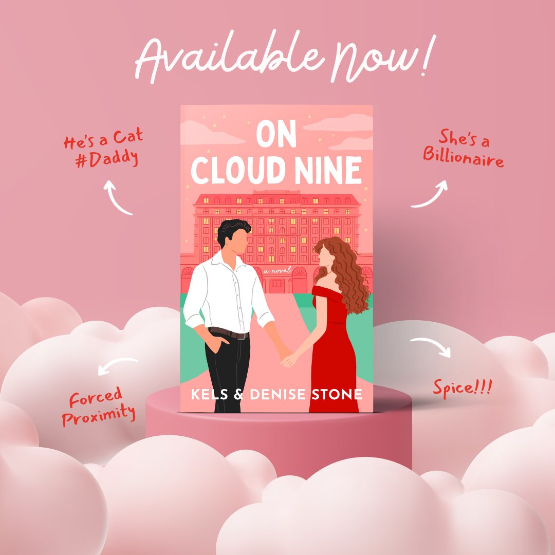 On Cloud Nine is available on Kindle Unlimited, paperback, and ebook. 

Read it here: tinyurl.com/matly 

A Fake Dating Romantic Comedy.⁠
⁠
Read if you like: ⁠
📷Billionaire heiress⁠
📷️Nerdy #CatDad⁠ 
📷Spice, steam, heat!⁠
📷 Autumn &amp; Winter Holiday vibes ⁠