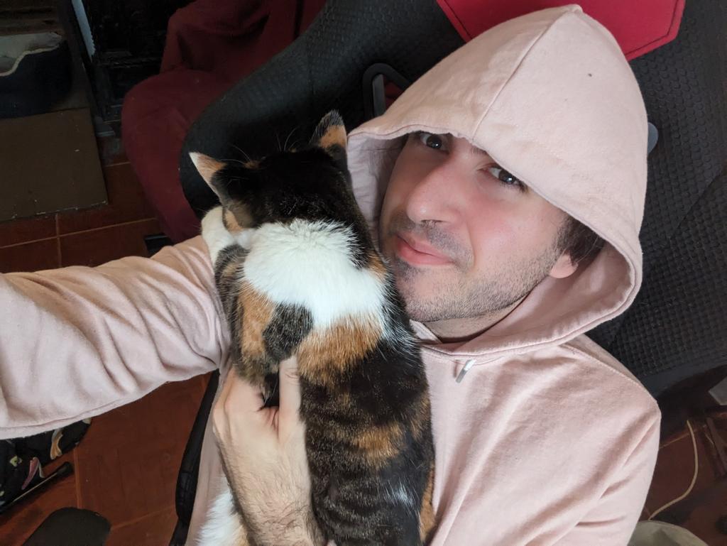 Cuddly #cat on rainy days are the best #cats.