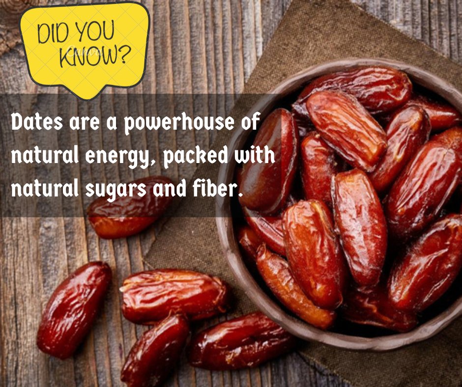 Quick energy boosting candies!
Certainly! Dates provide energy due to their rich content of glucose and fructose, which are quickly converted into energy in the body. 

#dates #date #datesdelight #datesfruit #datefruit #datesforyourdiary #datesbenefits #khujoor #EnergyFruit