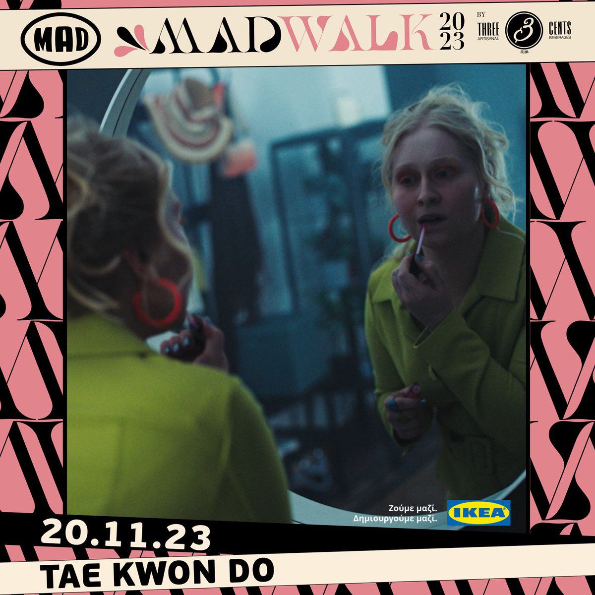 madtv's tweet photo. Είμαστε γεροί και υγιείς και όμορφοι και σέξι και ατελείωτοι και ελεύθεροι και κυρίως δημιουργοί.
Δημιουργούμε μαζί το επόμενο next big thing στη μόδα στο @madwalk 2023 by @threecents_official. #EimasteDimiourgoi #ZoumeMazi #DimiourgoumeMazi #CreatorsLab https://t.co/Q9LHPdezNX