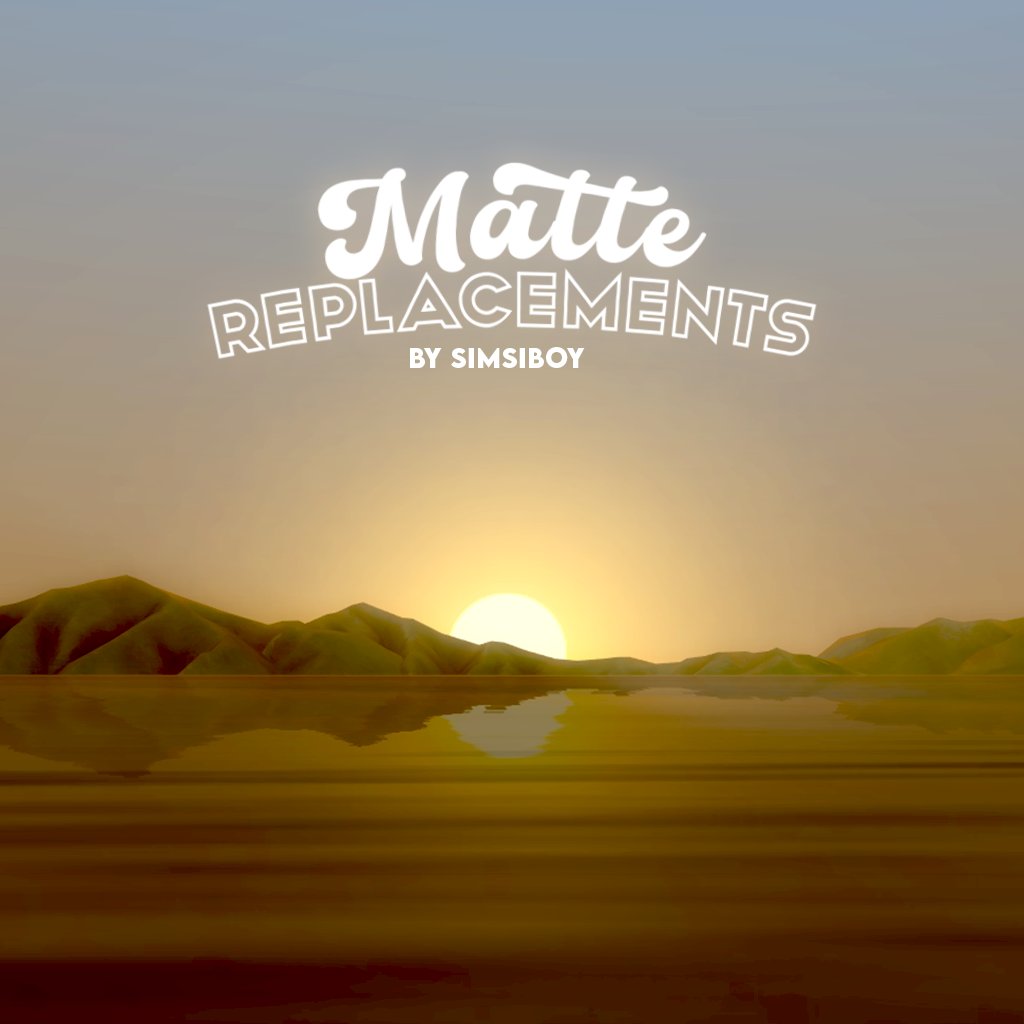 Matte Replacements v1.21 [Cottage Living Update] is OUT NOW!

What's New?
• Added Replacements for Henford-on-Bagley
• Updated model & extra details for matte_EP06_HollywoodHills_01 (Added a few 3D buildings, Studio warehouses, etc) 

DOWNLOAD HERE
curseforge.com/sims4/worlds/d…