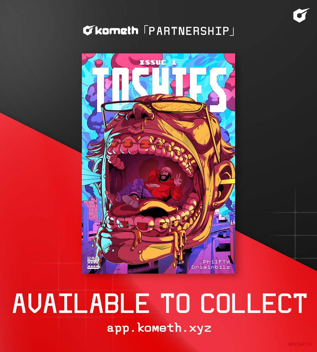 GM, Watchers! Toshies comic #1 is now available to collect. Go get yours now by clicking the link down below!

app.kometh.xyz/comic/toshies/…