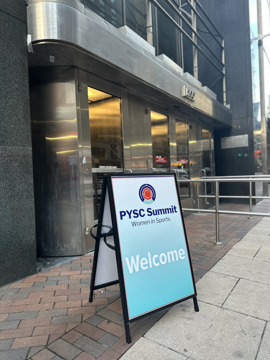 PhilaYouthSport's tweet photo. We can’t believe the day is finally here! Today we’re at @Loews_Hotels in Philadelphia for our PYSC Summit: Women in Sports!
Stay tuned for an exciting day!
#PYSCSummit https://t.co/hpWi508Grw