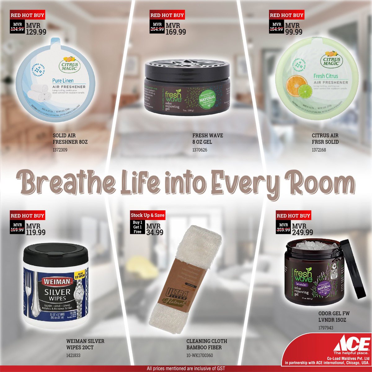 ACEhardwareMV's tweet photo. The November circular has arrived, and it's time to buy the best disinfectants, aroma candles, and odor repellents for your homes. Let's make it clean, fresh, and awesome.

#Cleaning #Candles #Aroma #Acehardware #Disinfectant #fresh #bestintown #newarrival #livingquaint https://t.co/KQdKad5Dgv