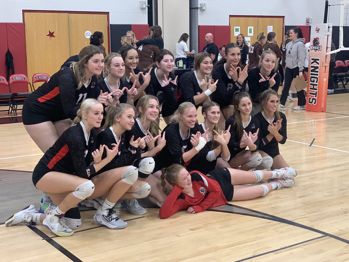 Congratulations to our <a href="/LeRoy_CSD/">Le Roy Central School District</a> girls varsity volleyball team on a great win in sectionals last night!! Best of luck Friday in the finals! #WERLR