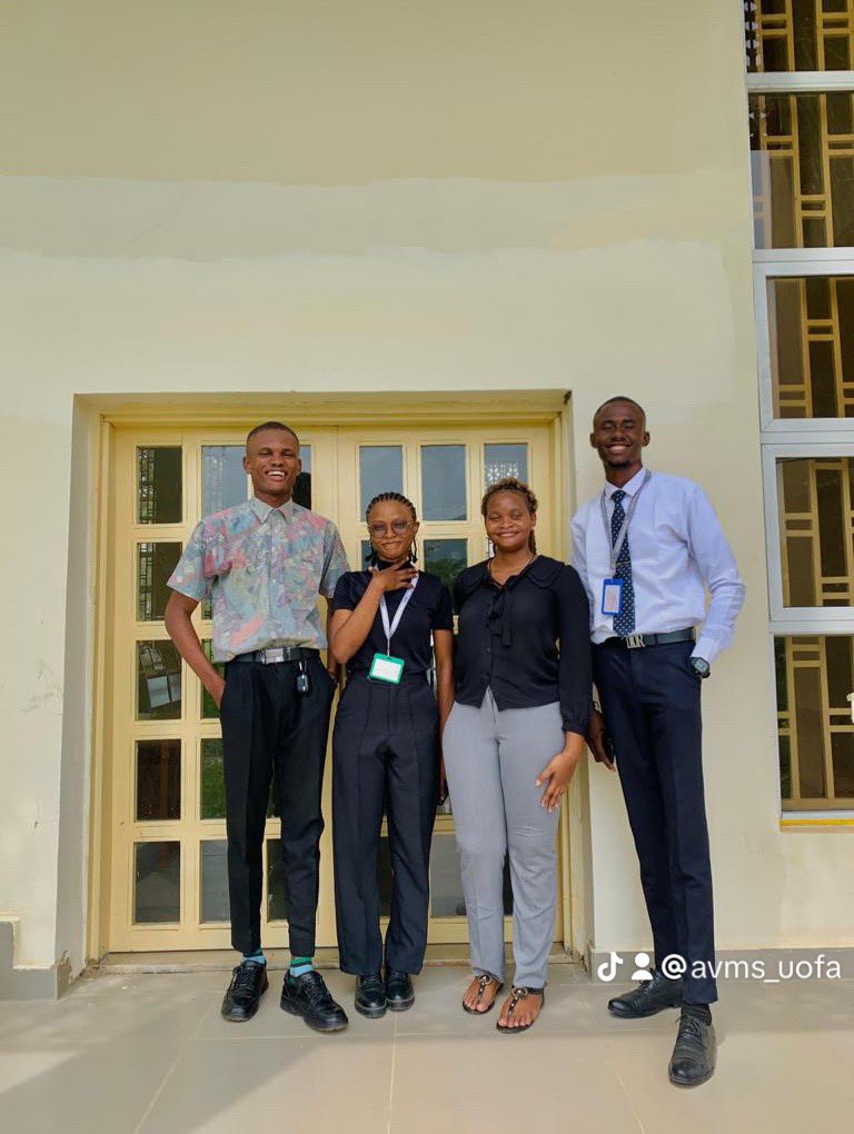 AVMS_Uniabuja's tweet photo. Highlights from Corporate Monday VW23 🔥🔥 #avms #vetschool #vw23 #trending #explore https://t.co/fhnU7iB1ZA