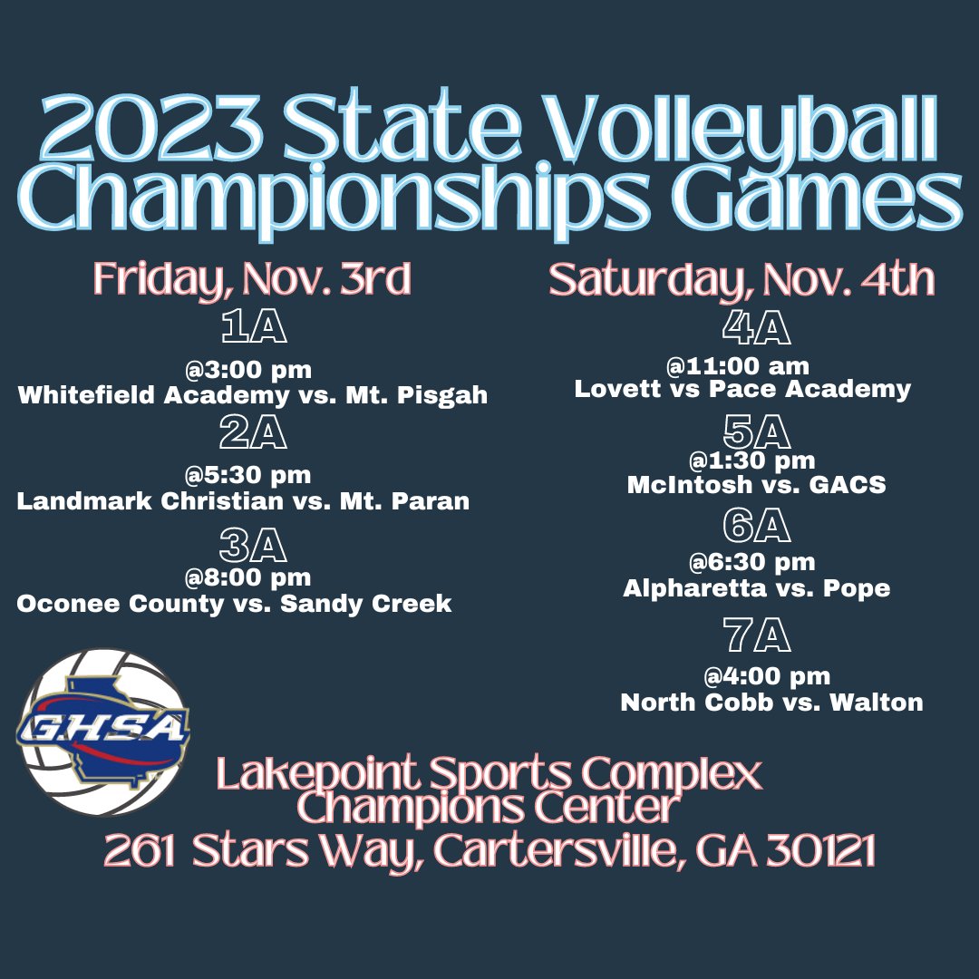 EastForsythVB's tweet photo. State Championship Matches this weekend!!! https://t.co/MKYevRuTdU