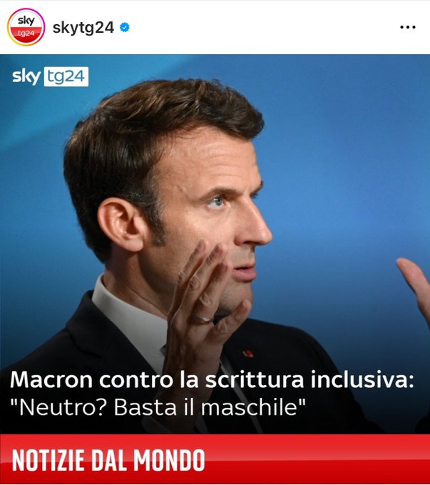 Non amo Macron, ma se si cominciasse a ragionare un minimo di nuovo&hellip; https://t.co/yxqZvMkU5z<a href="/tag/israelgenocide"class="tags"><span>#israelgenocide</span></a>
