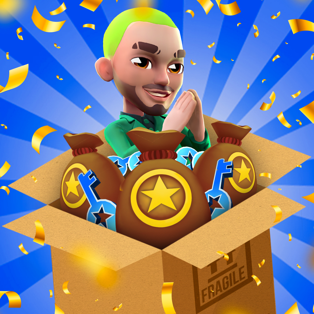 Subway Surfers on X: Are you up for the challenge? 🔥 Beat J Balvin's top  run for the chance to win a signed J Balvin prize, 1,000,000 Coins, 1,000  Keys, and more!