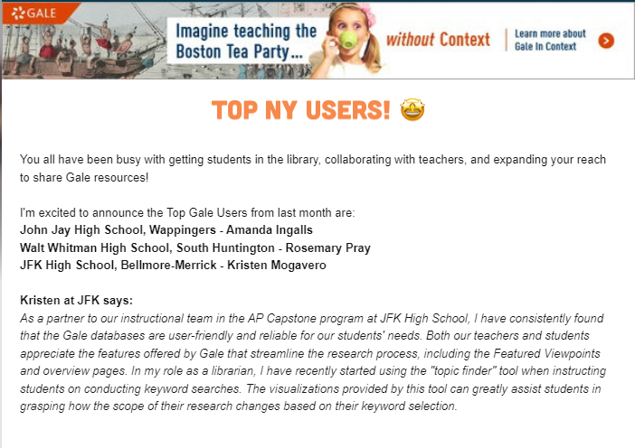 Kristen Mogavero, LMS tweet media