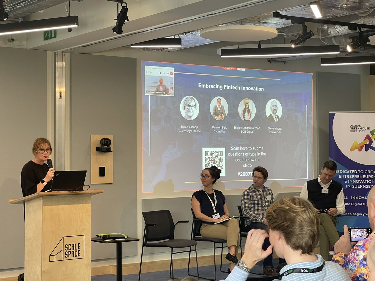 @blenheimchalcot @imperialcollege It’s time for our first panel of the day, talking about embracing FinTech Innovation with @WEAREGUERNSEY, @cygnetise, SQR Group and Kloo at #InnovationSummit