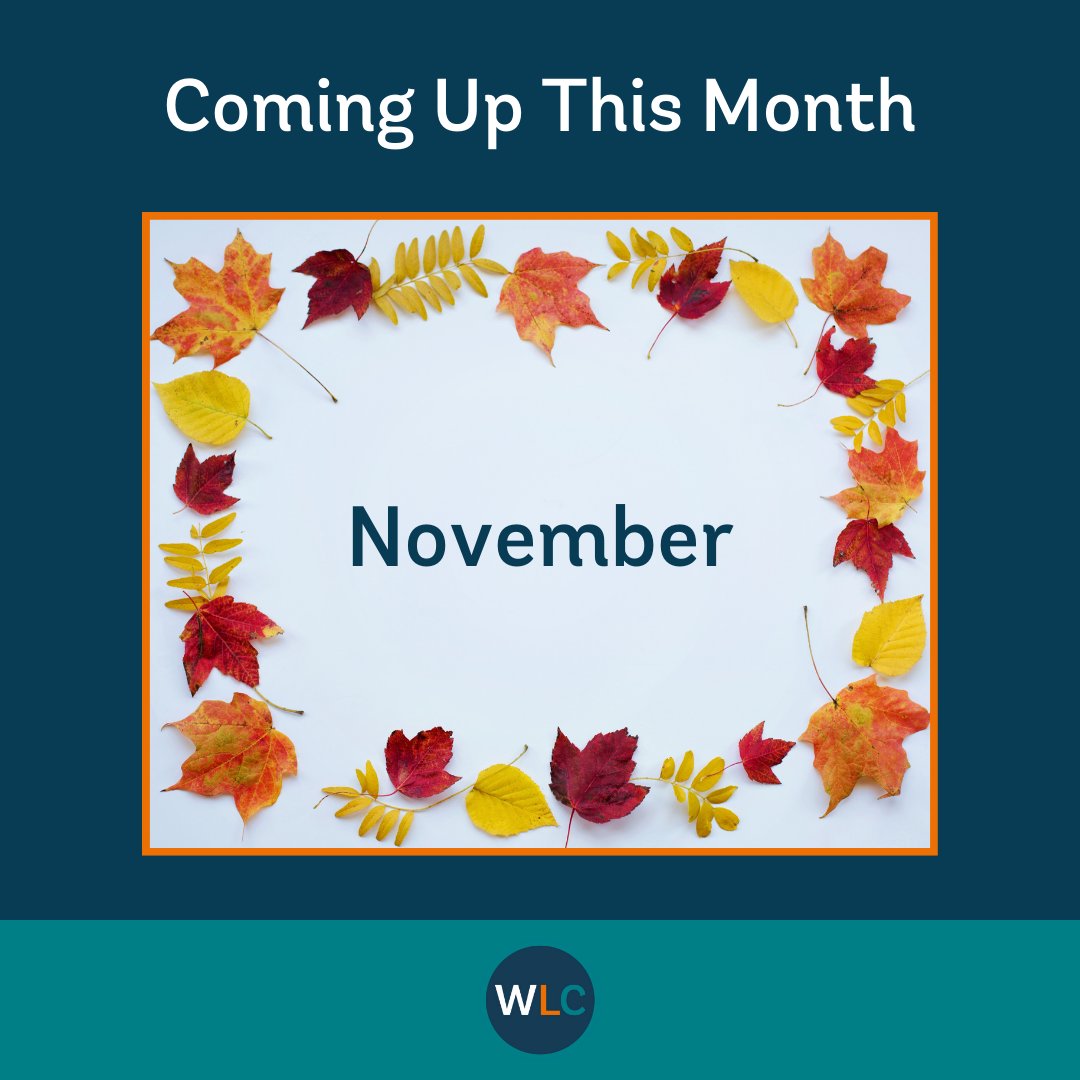 worklife_cent's tweet photo. Join us this month!

Take a look at 'What's On Guide' (https://t.co/DsRrxU9O0x) or visit our website https://t.co/269kXDBCHd to find out what is coming up in November.

#WorkLifeCentral #WLC #November #Live #OnDemand #Library #Careers #Families #Wellbeing #Inclusion https://t.co/78NbVcwjZE