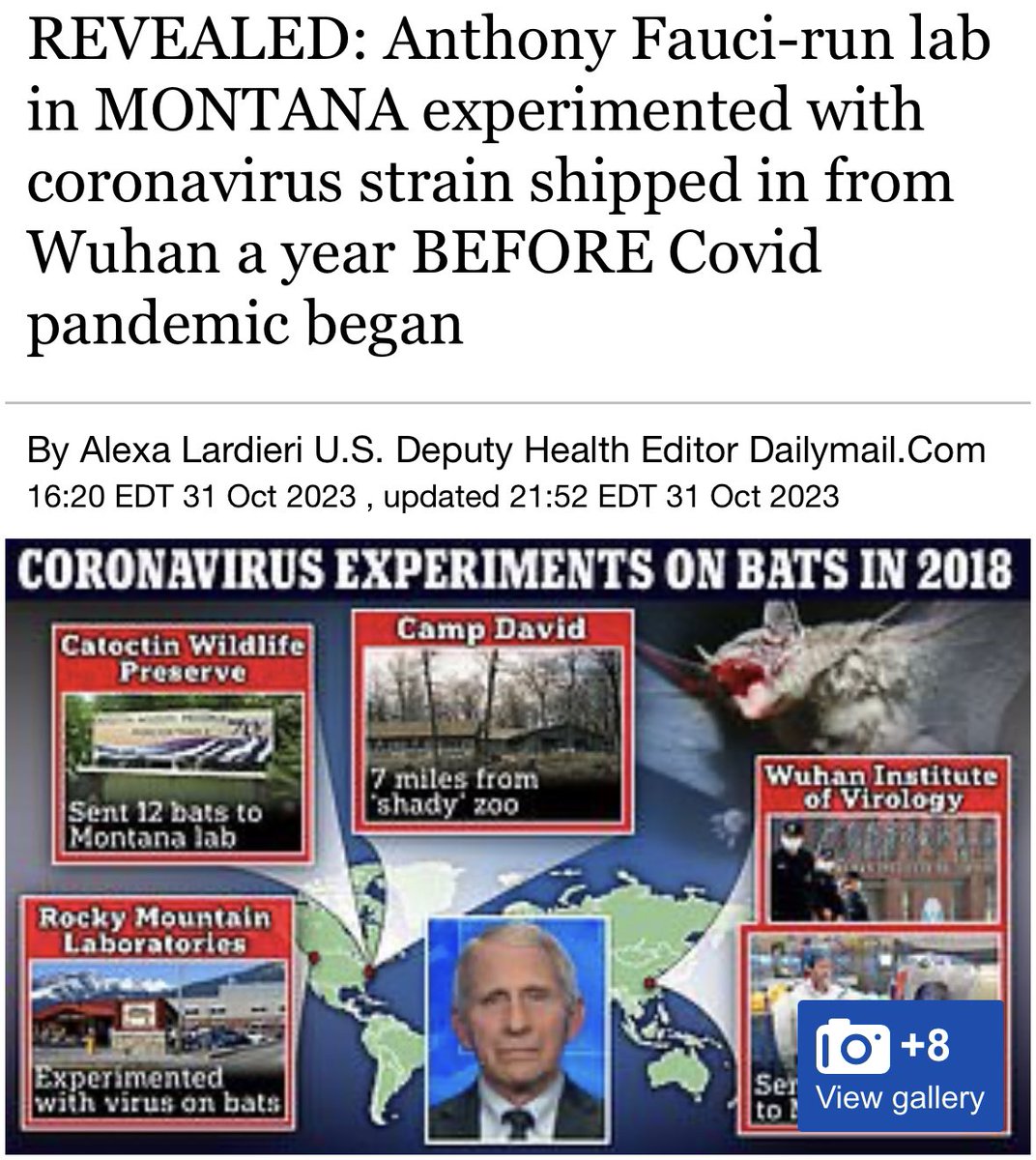 Enough is enough.

Anthony Fauci needs to be held accountable, and there must be a reckoning for what Big Pharma and the Medical Swamp did to our country during — and before — COVID.

I am the only candidate who will do it.