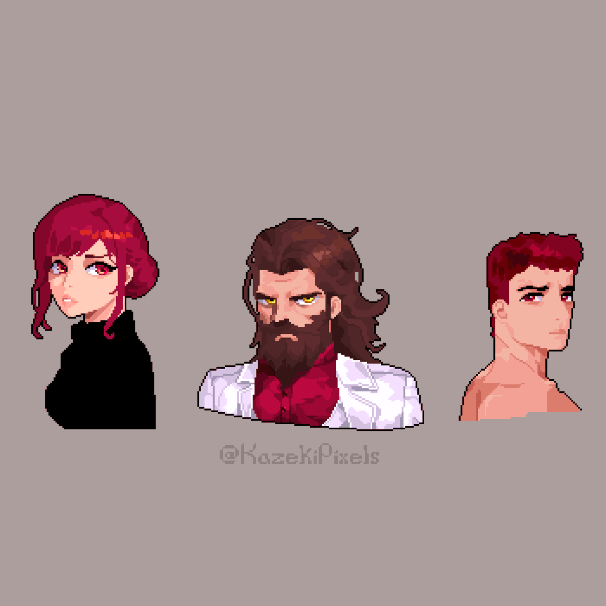 Repost with only the newer versions

#pixelart #ドット絵 #gamedev #commissionsopen