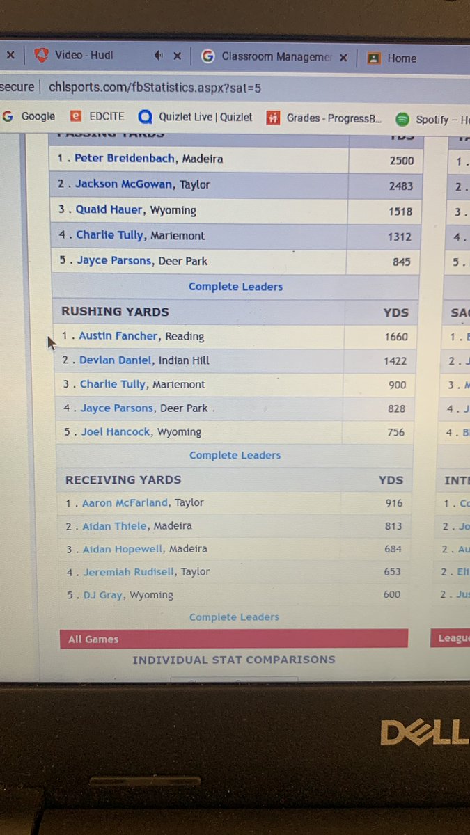 Austin35Fancher's tweet photo. First in the CHL for rushing yards, Touchdowns, and all purpose yards! Made 1st team CHL as a FIRST YEAR Running Back! @LukeCripe https://t.co/QHdcF9HwwP