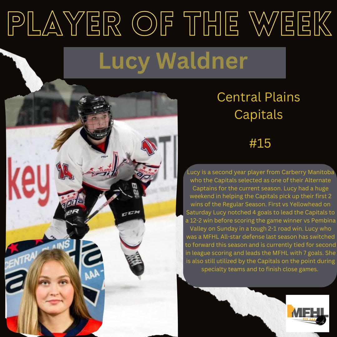 Manitoba Female Hockey League - U15 AAA tweet media