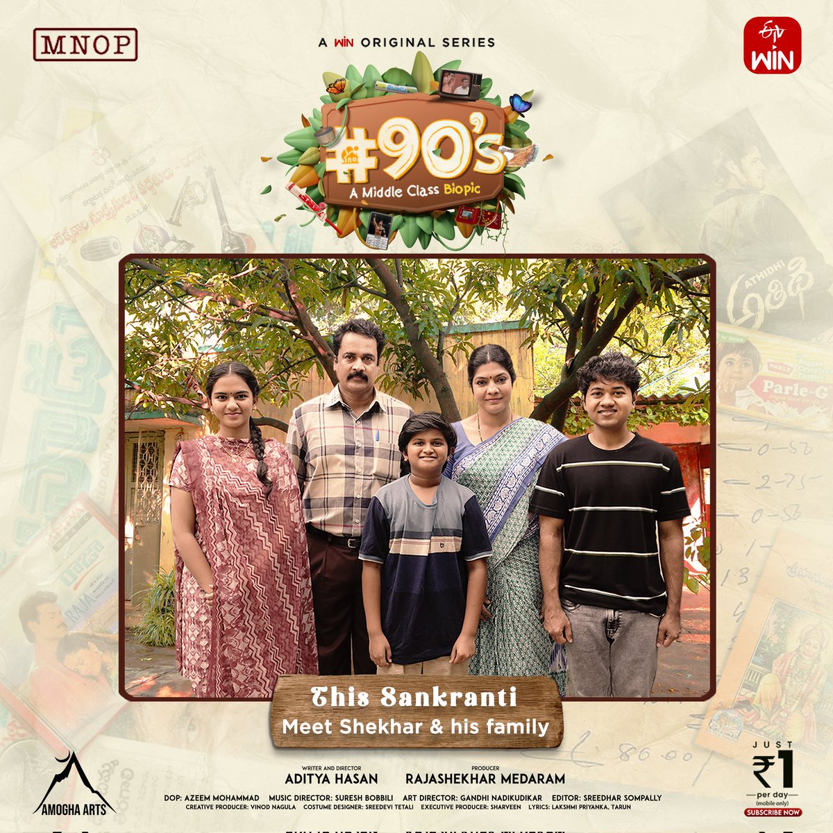 Best Wishes to #Shivaji and the entire team of #90’s - A Middle Class Biopic. 👍 youtu.be/zBJFg4ZHAp4 @adityahaasan @rajashekharmedaram @mouli_talks @MNOPRODUCTIONS @AmoghaArts @etvwin