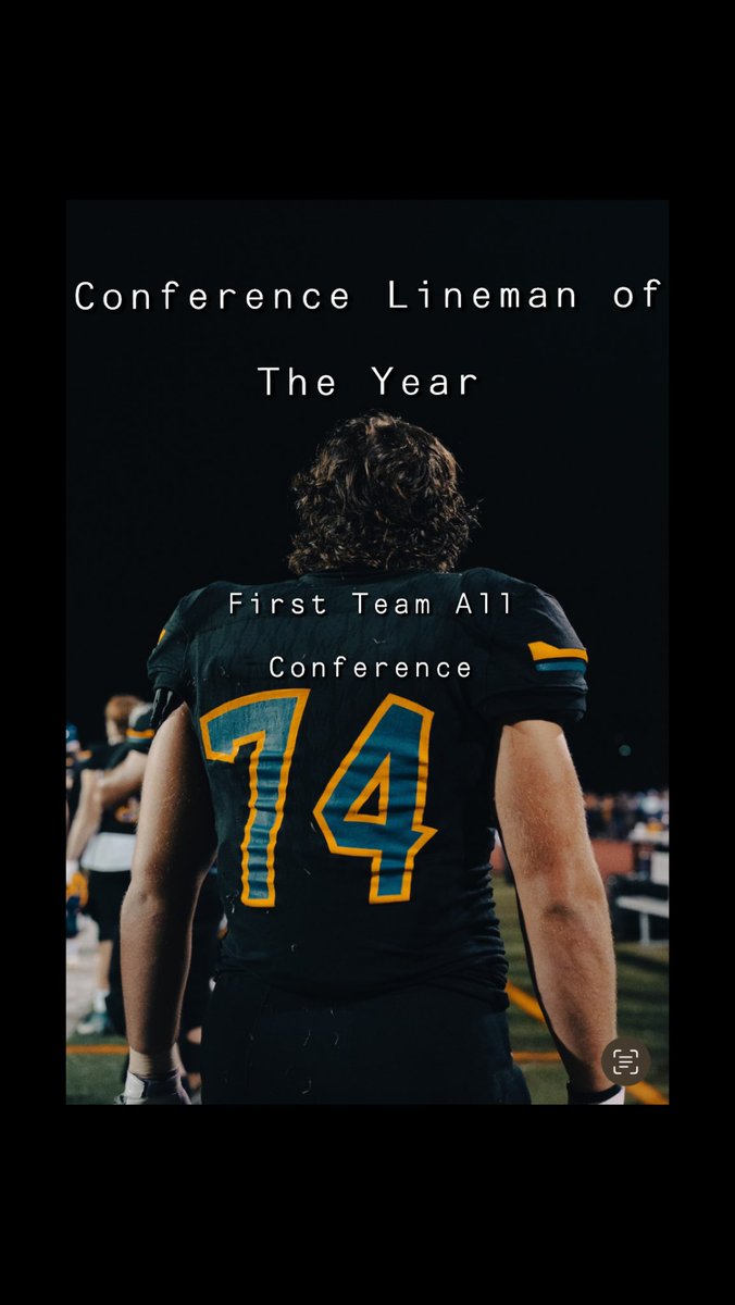 -Conference Lineman of The Year 
-First Team All Conference
Time for playoffs <a href="/SHS_JaguarFB/">Seckman Football</a> <a href="/JaguarAthletics/">Seckman Athletics/Activities 🐆</a> <a href="/GSV_STL/">Gateway Sports Venue</a> <a href="/JPRockMO/">JP Rock</a> <a href="/HelmetMissouri/">Missouri Helmet Project</a> <a href="/PrepRedzoneMO/">Prep Redzone Missouri</a> @STL_Suburban