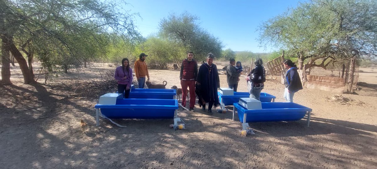 SafcydtL's tweet photo. Durante la recorrida que la semana pasada realizó la técnica Celina Andreassi, que pertenece al PRODECCA, para visitar los lugares donde se desarrollan los proyectos, una de las paradas estuvo en la zona de San Francisco del Monte de Oro de la provincia de San Luis. https://t.co/yffZyvNS1A
