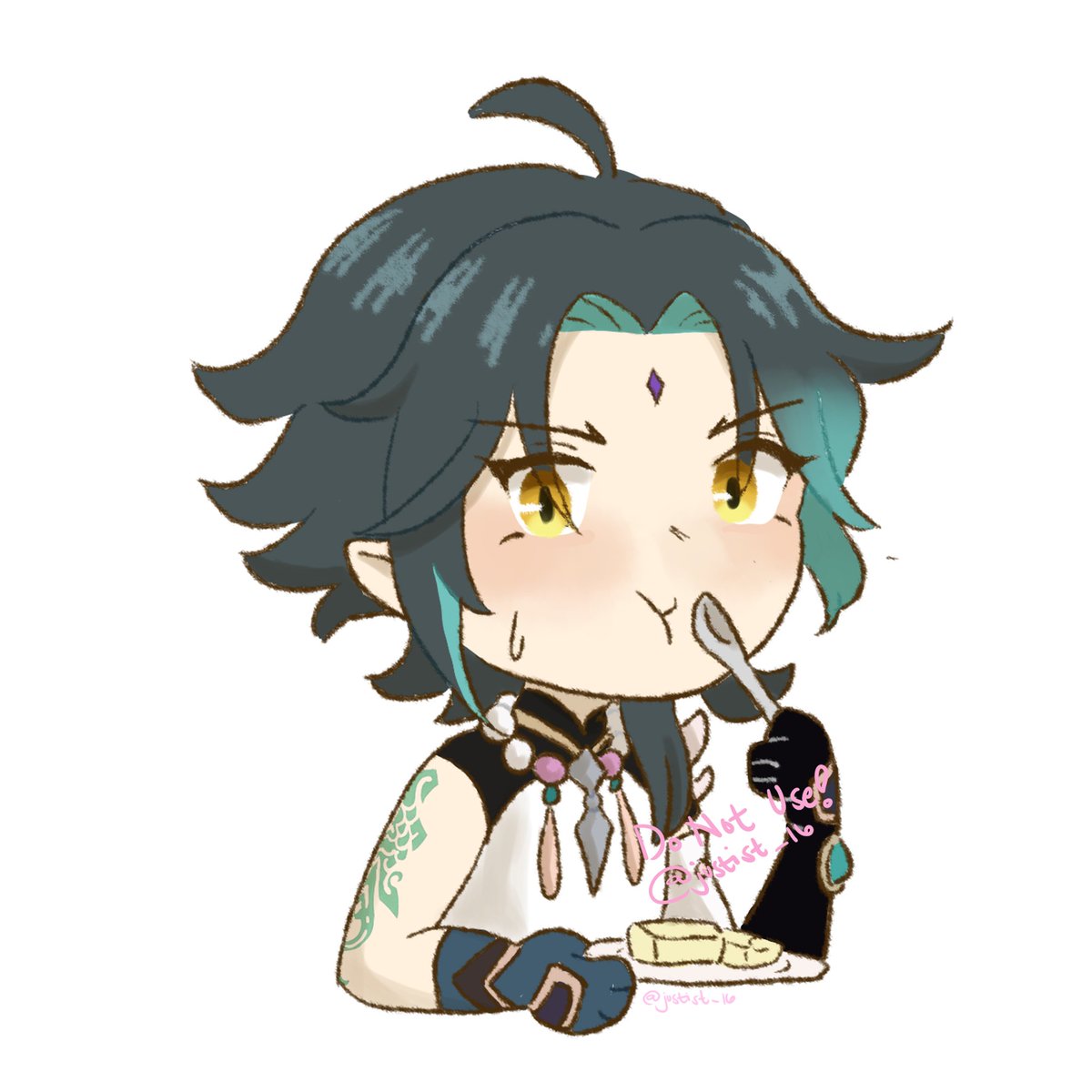 justist_16's tweet photo. "The taste of Almond Tofu feels like a fond dream..."
#xiaogenshin #genshinimpactfanart #genshinimpact #xiaogenshinimpact #xiao https://t.co/gBw97dlRdO