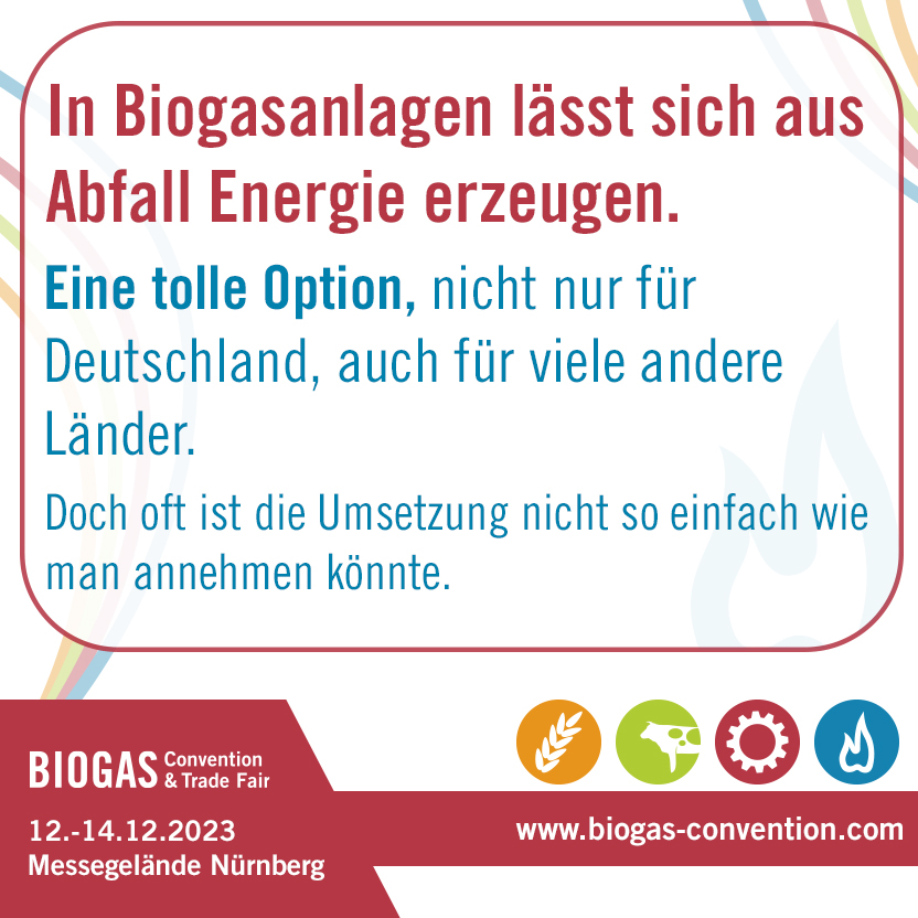 Wie weit kommt man mit #Biomüll aus 90 Mülltonnen? Mit Sicherheit weiter als du denkst! Welche rechtlichen Hürden aber auch heute noch verhindern Abfallpotenziale zu heben ist u.A. Thema auf der #Biogas #Convention 2023. Jetzt noch schnell Tickets sichern! #BIOGAS2023