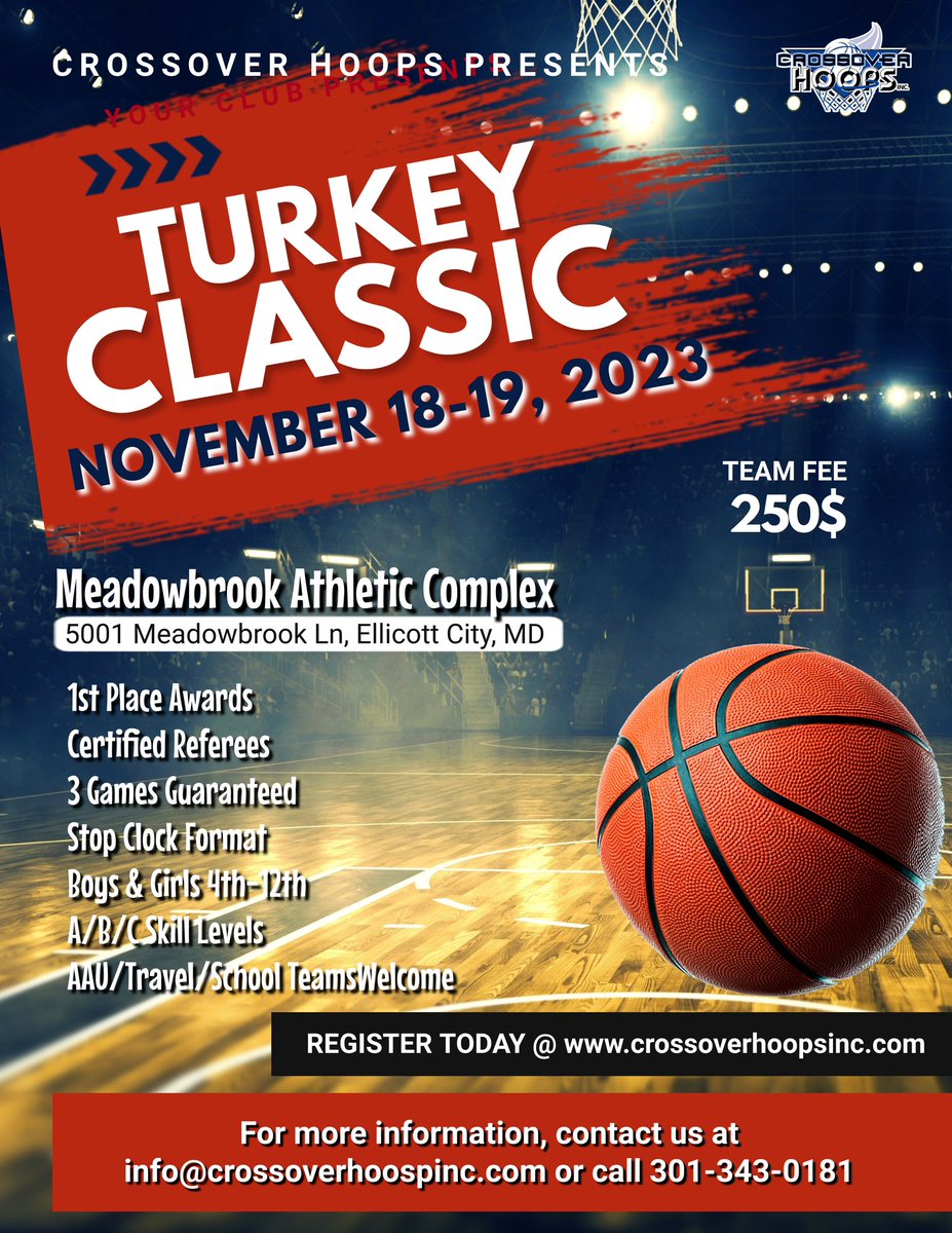 crossoverhoops1's tweet image. 2023 Thanksgiving Classic.

#greatvenue #greatevent