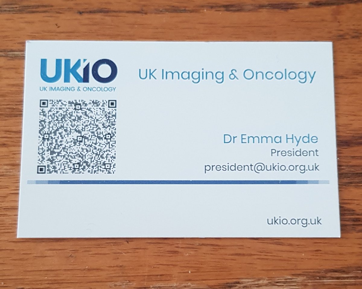 My new UKIO business cards have arrived ready for my trip to @RSNA in Chicago later this month! #imaging #oncology #UKIO24 @ipemnews @BIR_News @SCoRMembers @DerbyUni