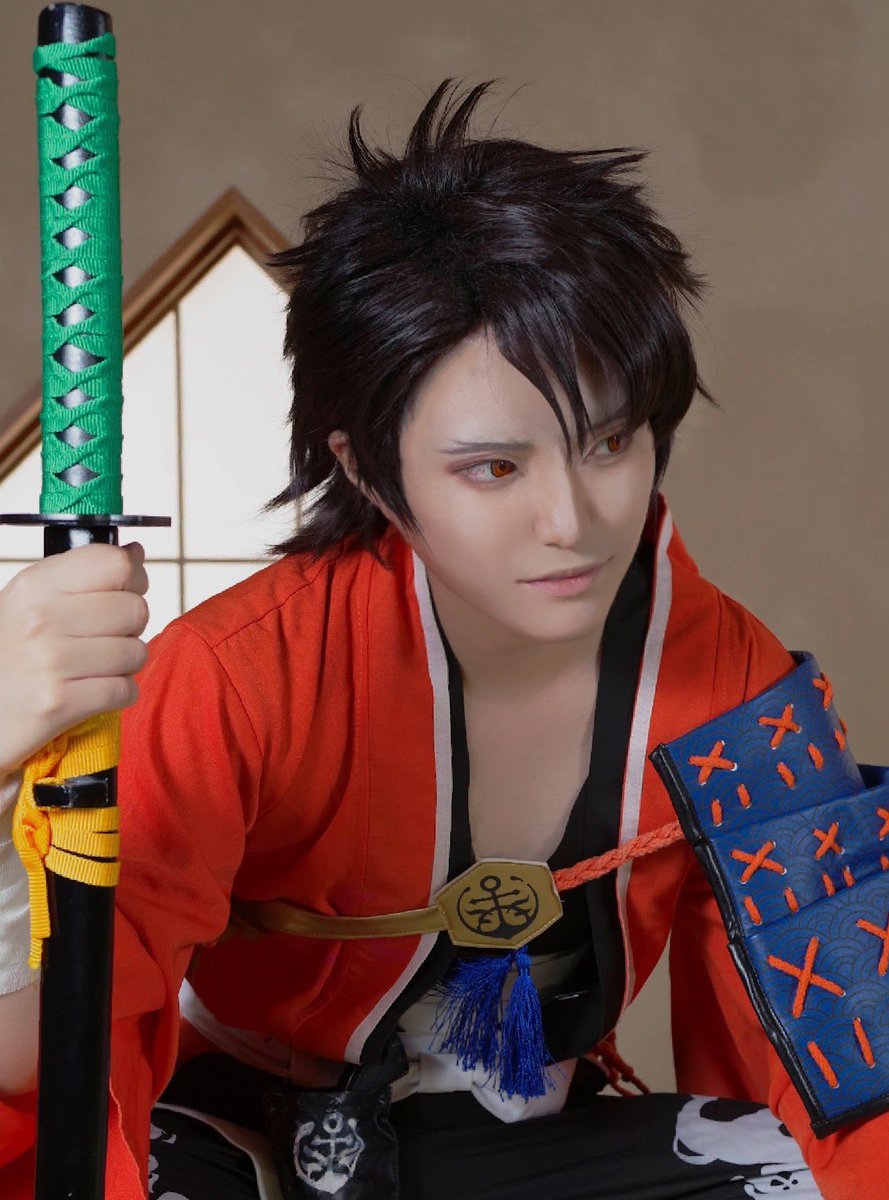 80439717m's tweet photo. 【Cosplay】

刀剣乱舞／陸奥守吉行

──それが、世界というもんぜよ https://t.co/vGfulPkz9D
