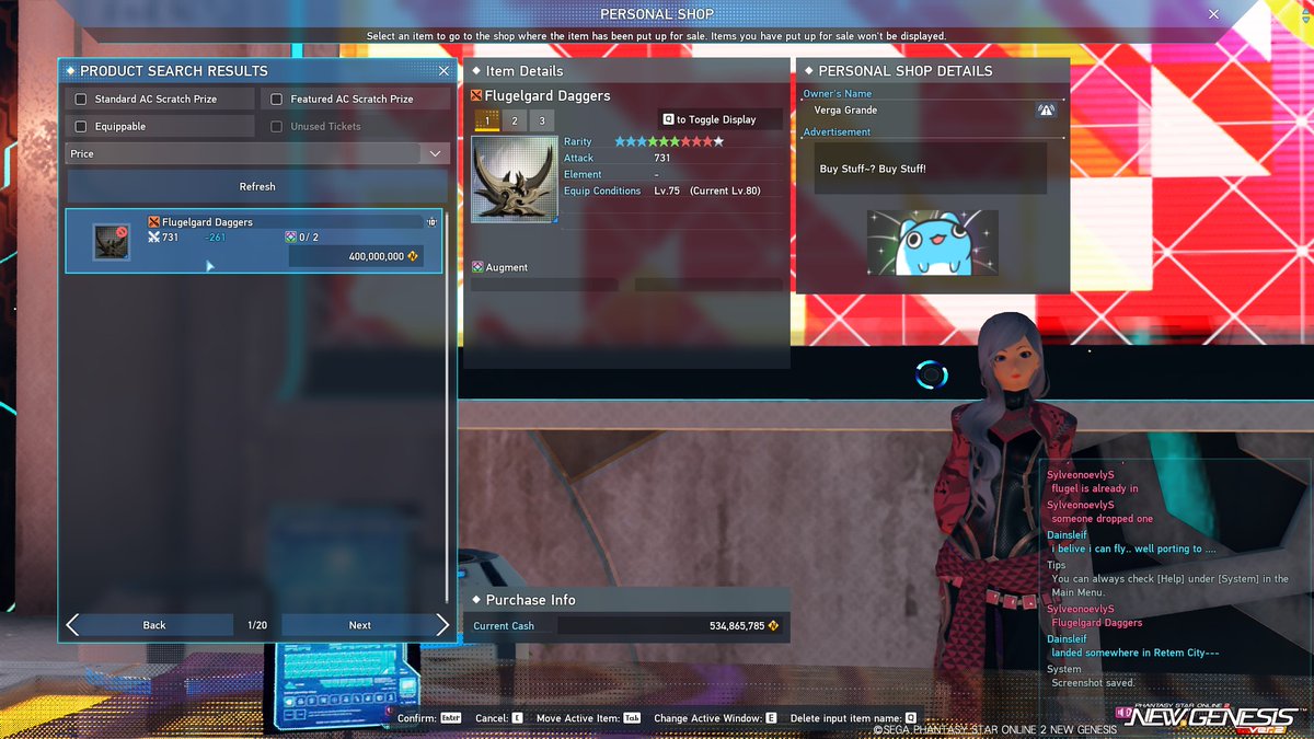 Dinsleif2's tweet photo. So... its all tested right? They should come on nov. 15 and well whats this? Damit @play_pso2 @sega_pso2 Test your things before implementing things -_- and if u dont want global any more just say so and dont try to drive out ppl with #XIGNCODE3 https://t.co/iNtwQ3hC3j