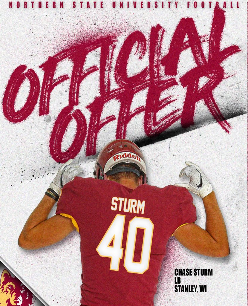 Chase Sturm (@chasesturm) on Twitter photo After a great call the other night I’m thankful to have received an offer from Northern State!@jakeiery42 <a href="/NSUCoachSchmidt/">Mike Schmidt</a> After a great call the other night I’m thankful to have received an offer from Northern State!@jakeiery42 <a href="/NSUCoachSchmidt/">Mike Schmidt</a>