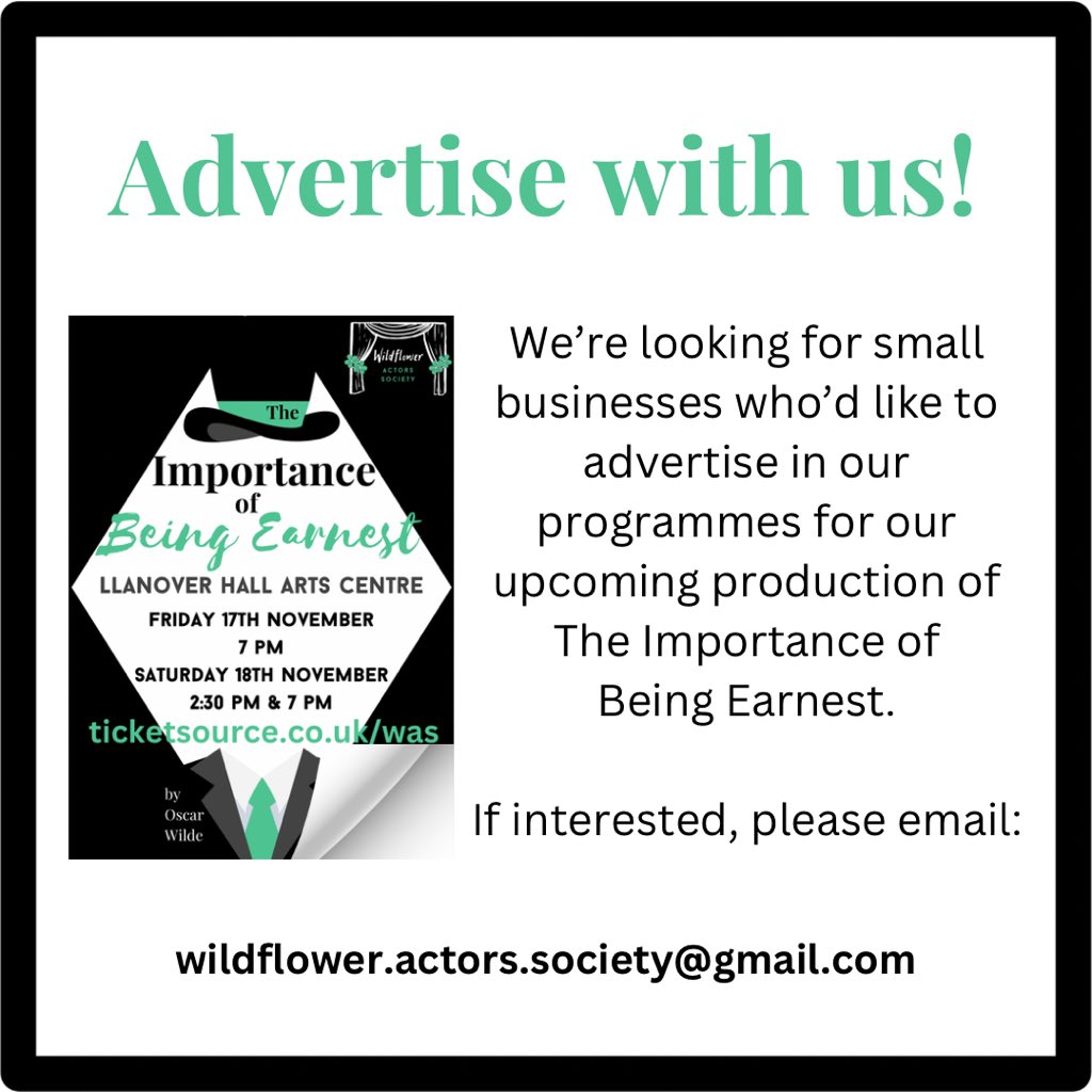 Wildflower Actors Society tweet media