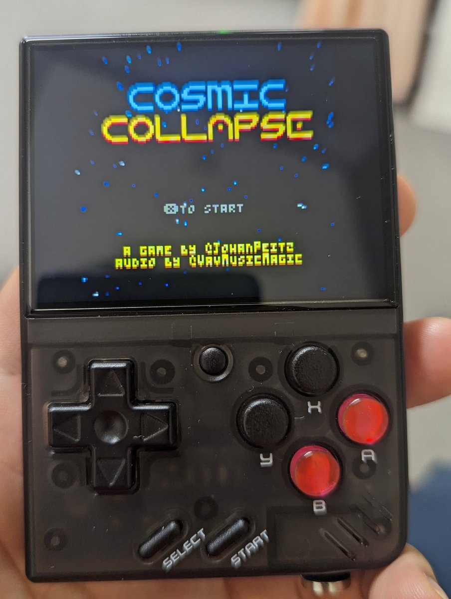 sou1042tzk's tweet photo. #MiyooMini #pico8 #CosmicCollapse
購入してみました😆✨スイカの挙動に慣れると跳ねないのが不安になりますね(笑)
これでセール価格586円は安い🤤 https://t.co/URJRAVFSPl