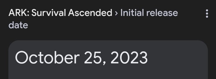 DBlast77's tweet photo. Day 7 of Ark players not playing #ARKSurvivalAscended on #XboxSeriesX/#PS5/#WindowsPC.
#NNN
#ASA
#ASAXSX
#ASAPS5
#ASAWin
#OkCoolButConsoles
https://t.co/pkXIpAGLVN https://t.co/qCnyR2s2B1
