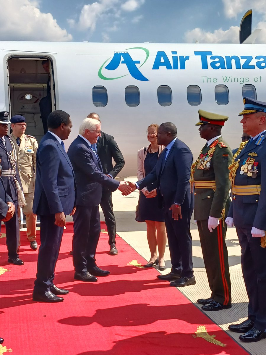 🇩🇪 Federal President Frank-Walter Steinmeier has arrived in Zambia! 🇿🇲
Exciting times ahead! #GerZam