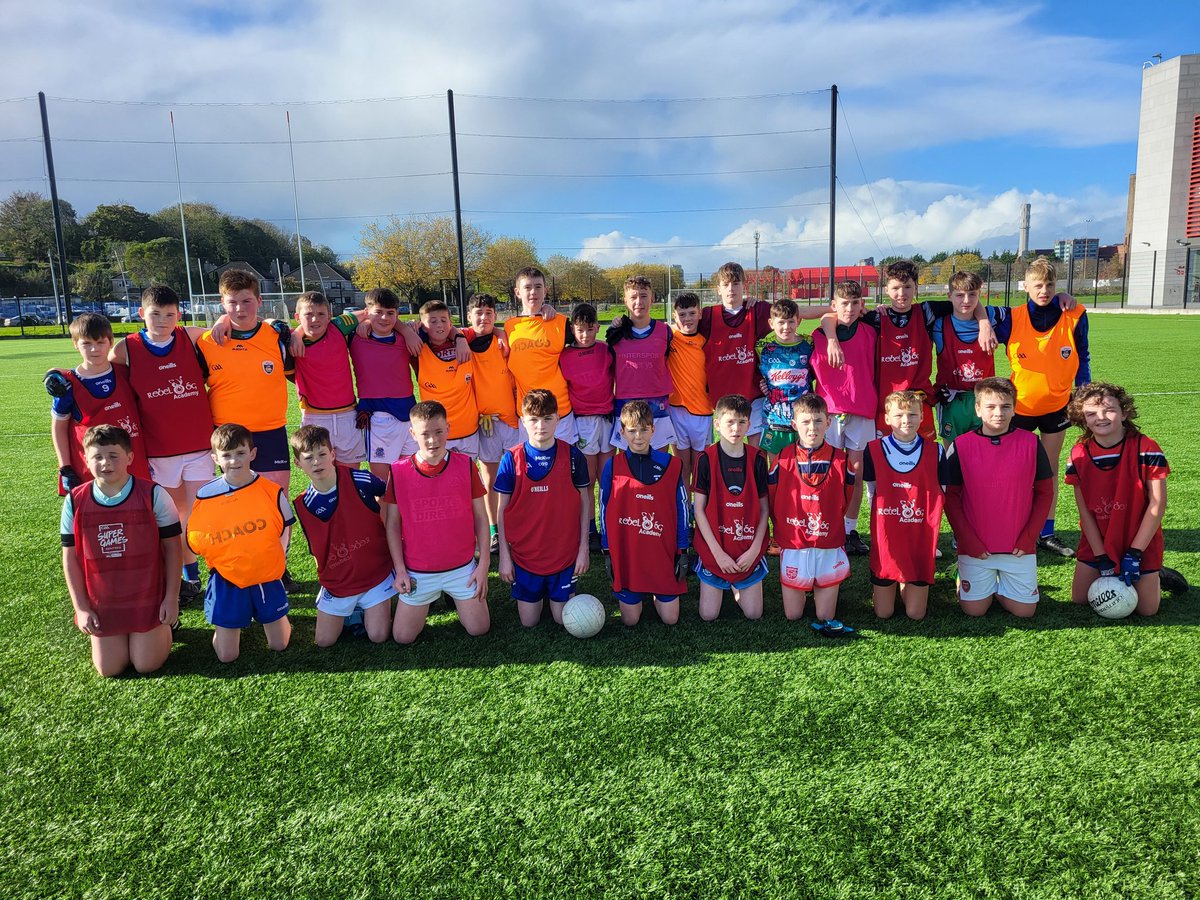 SECork_GDC's tweet photo. Great turnout this morning from West Muskerry and City 2010 footballers @PaircUiCha0imh, who played a series of games against each other. A very productive and enjoyable morning of football. @OfficialCorkGAA @GDCFachtna @brendand_8 @SeandunGAA @MuskerryGAA @GdaCork https://t.co/GYKiSgljN4