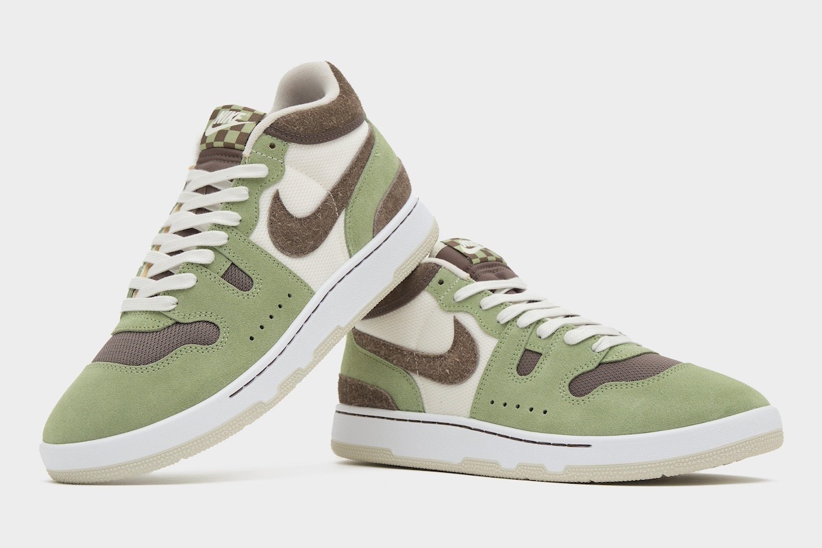 tengusneaker's tweet image. 【名作ダンクと同じカラーなんじゃね】
先日リークされた「ナイキ マックアタック "オイルグリーン"」(画像一枚目)
名作ダンクとカラー似てませんか？
それだけで大当たりなんですが🔥

詳細はこちら
↓
tengusneaker.com/10205/

#Nike #NikeAttack #MacAttack #OilGreen #Yoda #テングスニーカー