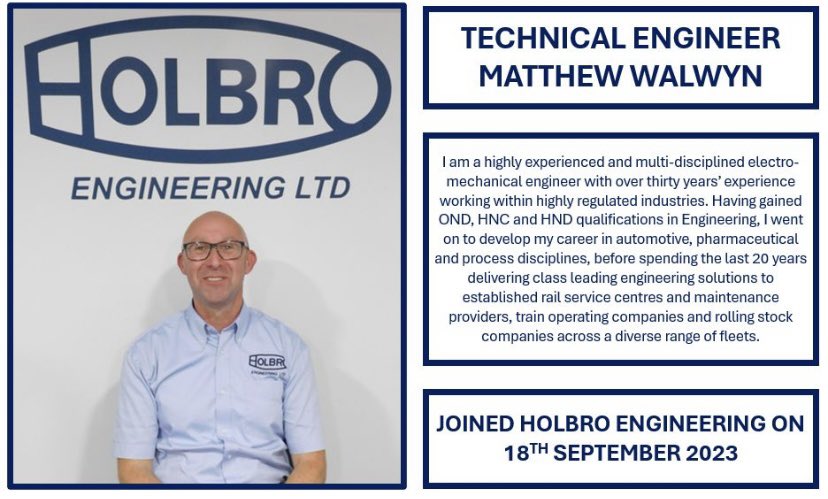 An introduction to our new Technical Engineer Matthew Walwynn. 
A warm welcome to the team.