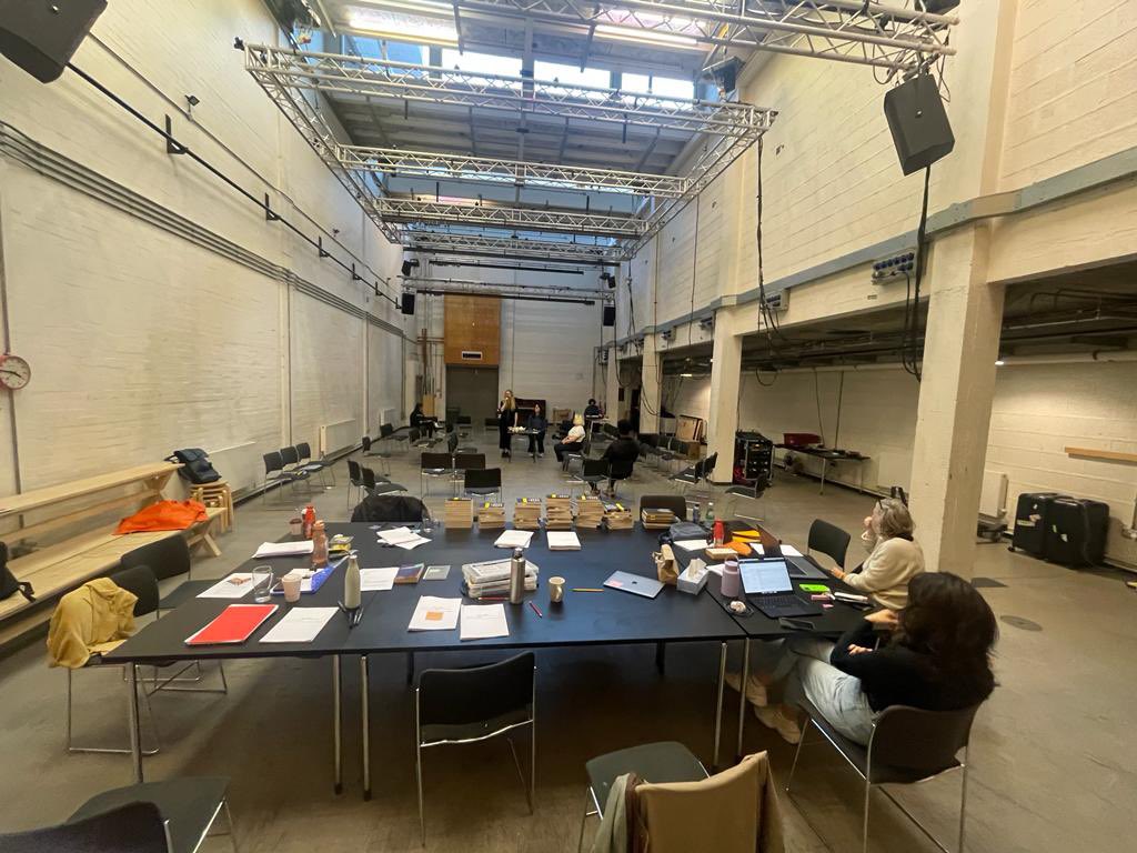 panpantheatre's tweet photo. We are thrilled to be re-developing #TheFirstBadMan at the @NationalTheatre studio this week, as part of their new work programme, Generate https://t.co/A1LQiNabSk