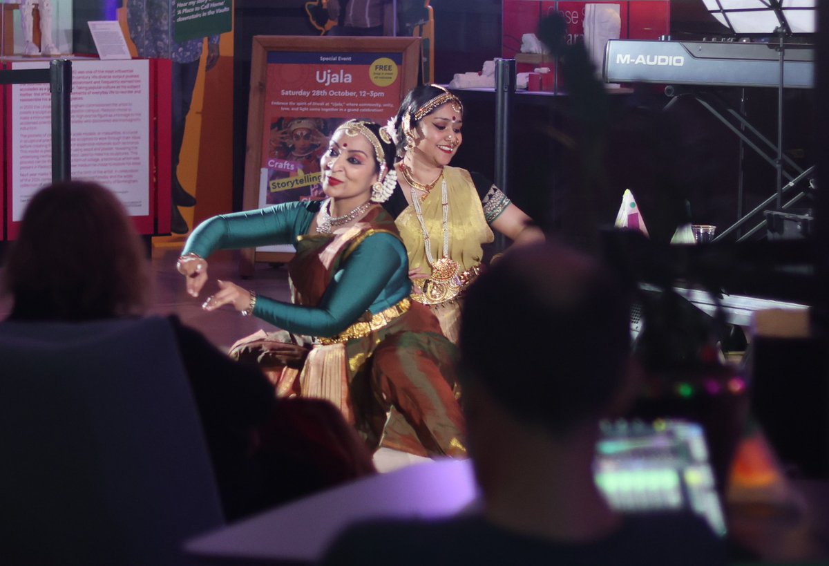 Glimpses of wonderful celebration        #UJALA of <a href="/sampad_arts/">Sampad Arts</a> &amp; <a href="/UOB_India/">India Institute</a> at The Exchange <a href="/unibirmingham/">Uni of Birmingham</a> with our lovely artists Mohana &amp; Arathi. Thank you Piali Di , <a href="/balbirdance/">Balbir Singh Dance Co</a>.