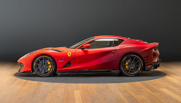 Ferrari (@ferrari) on Twitter photo This #Ferrari812Competizione, realised by the #FerrariTailorMade programme, captures the essence of Formula 1. Its forms, accentuated by a paintwork in matte Rosso F1 2021 and matte Rosso 1000 GP highlight the reference to the racetrack.
<a href="/ScuderiaFerrari/">Scuderia Ferrari HP</a>
#Maranello #Ferrari This #Ferrari812Competizione, realised by the #FerrariTailorMade programme, captures the essence of Formula 1. Its forms, accentuated by a paintwork in matte Rosso F1 2021 and matte Rosso 1000 GP highlight the reference to the racetrack.
<a href="/ScuderiaFerrari/">Scuderia Ferrari HP</a>
#Maranello #Ferrari