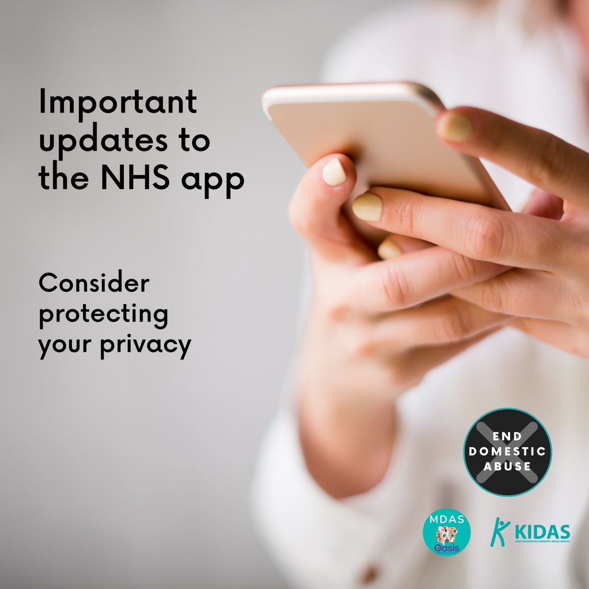 From today, Tues 1 Nov, your GP health records will automatically be made available through the NHS app. If you're worried about your privacy/someone accessing your phone/forcing you to show them - contact your GP to request removal or consider deleting the app

#KnowSeeSpeakOut