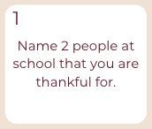 Each day in November we will be posting a prompt for #NationalGratitudeMonth. Check out our first prompt below. Make sure to express your gratitude to those who have made an impact on you today if given the chance.! #RUNDLC