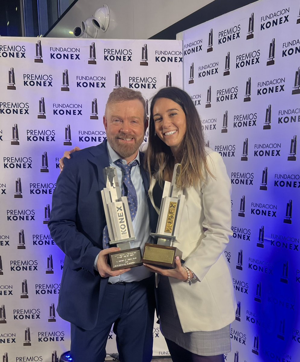 Mi director es BRILLANTE 🌟🤩💎! Felicitaciones <a href="/gabyrabi/">Gabriel Rabinovich</a> por este premio🤍! Tan merecido por tu perseverancia y dedicación de tantos años. Inspiración y Orgullo total 🇦🇷. #PremiosKonex