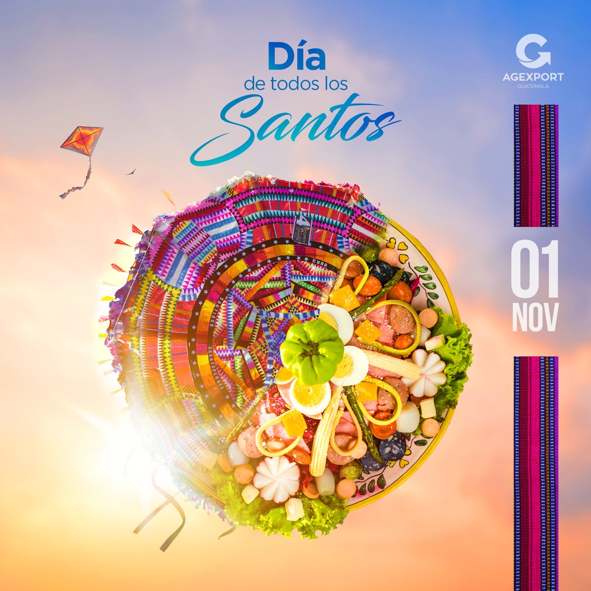 AGEXPORTGT's tweet photo. Nuestras tradiciones son nuestra esencia. Inauguramos esta linda época. #DíaDeTodosLosSantos #1deNov #TradicionesGt https://t.co/sYcXq5eDl6