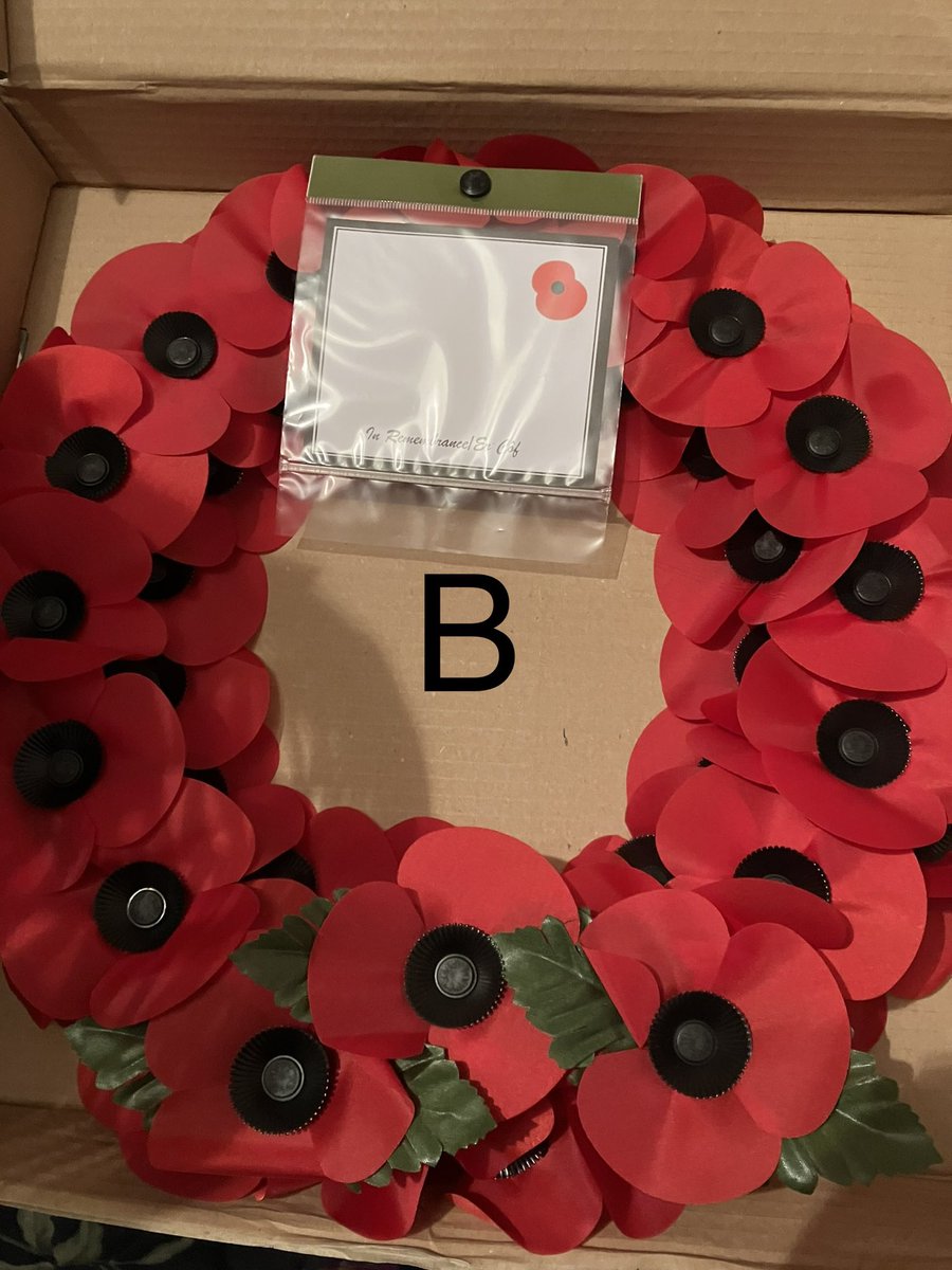 trudydavies1964's tweet photo. 🌺 If you need a wreath  🌺
@PoppyLegion
Please ring 01686412904 POA #RBL #RoyalBritishLegion 
 #RBLWS  
Pick up from shop #Woosnam #Llanidloes @trudydavies1964 
All money goes to #PoppyAppeal 
@RBL_Campaigns https://t.co/nSP2Z2wv2E