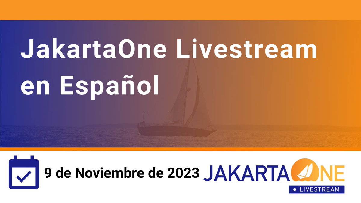 JakartaOne Livestream en Español (@jakartaonees) on Twitter photo ¡La agenda de JakartaOne Livestream en Español 2023 está disponible!
Conferencia : hubs.la/Q027cPFN0
Registro: hubs.la/Q027cJsr0
<a href="/JakartaOneES/">JakartaOne Livestream en Español</a> #JakartaEE #JavaEE #CloudNative #microprofile ¡La agenda de JakartaOne Livestream en Español 2023 está disponible!
Conferencia : hubs.la/Q027cPFN0
Registro: hubs.la/Q027cJsr0
<a href="/JakartaOneES/">JakartaOne Livestream en Español</a> #JakartaEE #JavaEE #CloudNative #microprofile