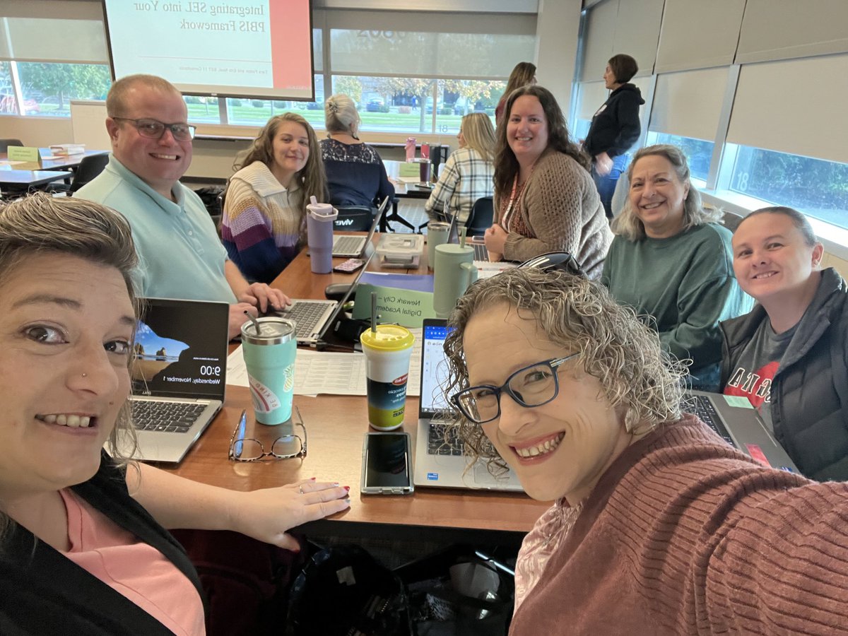 PBIS Workshop with this amazing team!!! ⁦<a href="/Newark_Schools/">Newark City Schools</a>⁩