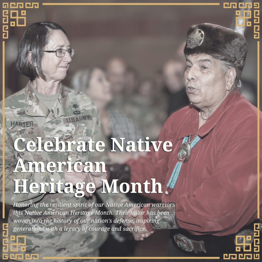 Here's to the heartbeat of the First Nation, the original protectors of these lands we call home! As #NativeAmericanHeritageMonth unfolds, we want to give a special salute to the incredible Native American heroes who swapped traditional warrior headdresses for military caps.🇺🇸